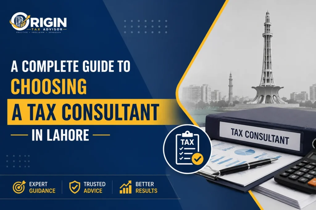 Tax Consultant in Lahore