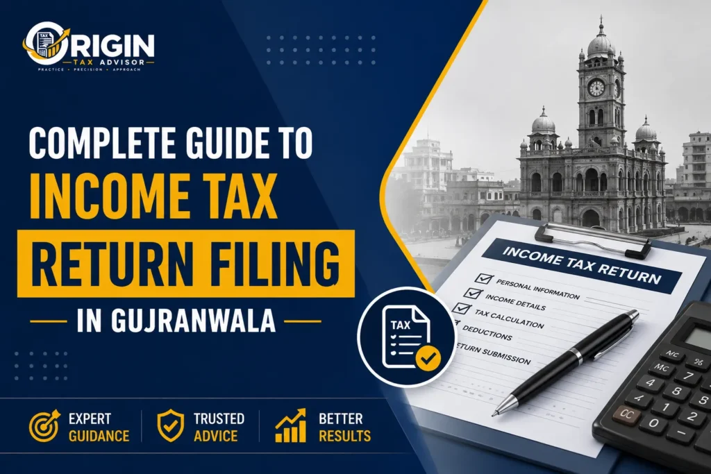 Income Tax Return Filing in Gujranwala